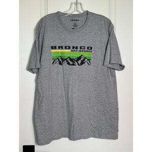 Ford Bronco Off-Roadeo‎ T-Shirt Gray XL Mens Short Sleeve Graphic Tee